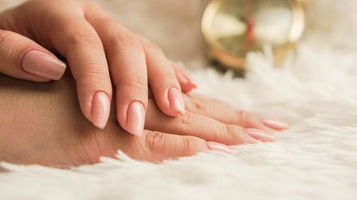 Cherry glaze press-on nails